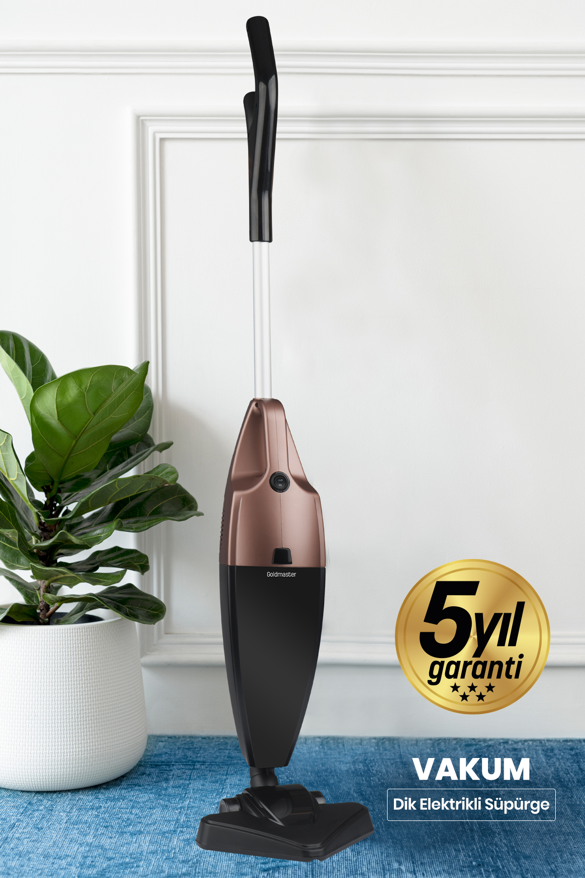 Goldmaster Vakum 2 Litre Geniş Hazneli 800 Watt Yıkanabilir Filtreli 2 In 1 Dikey Ve Elde Elektrikli Süpürge